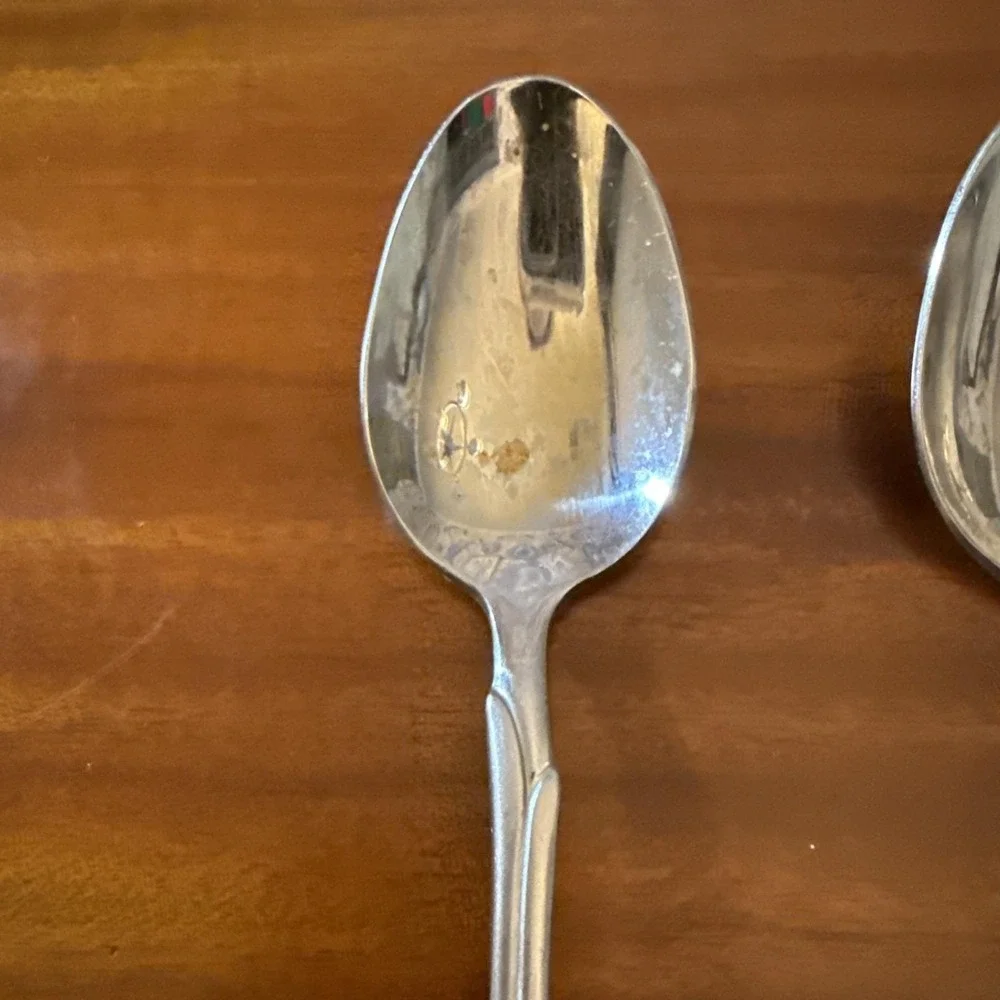 Hampton Silversmiths Stainless China 263 Oval Serving Spoon 8